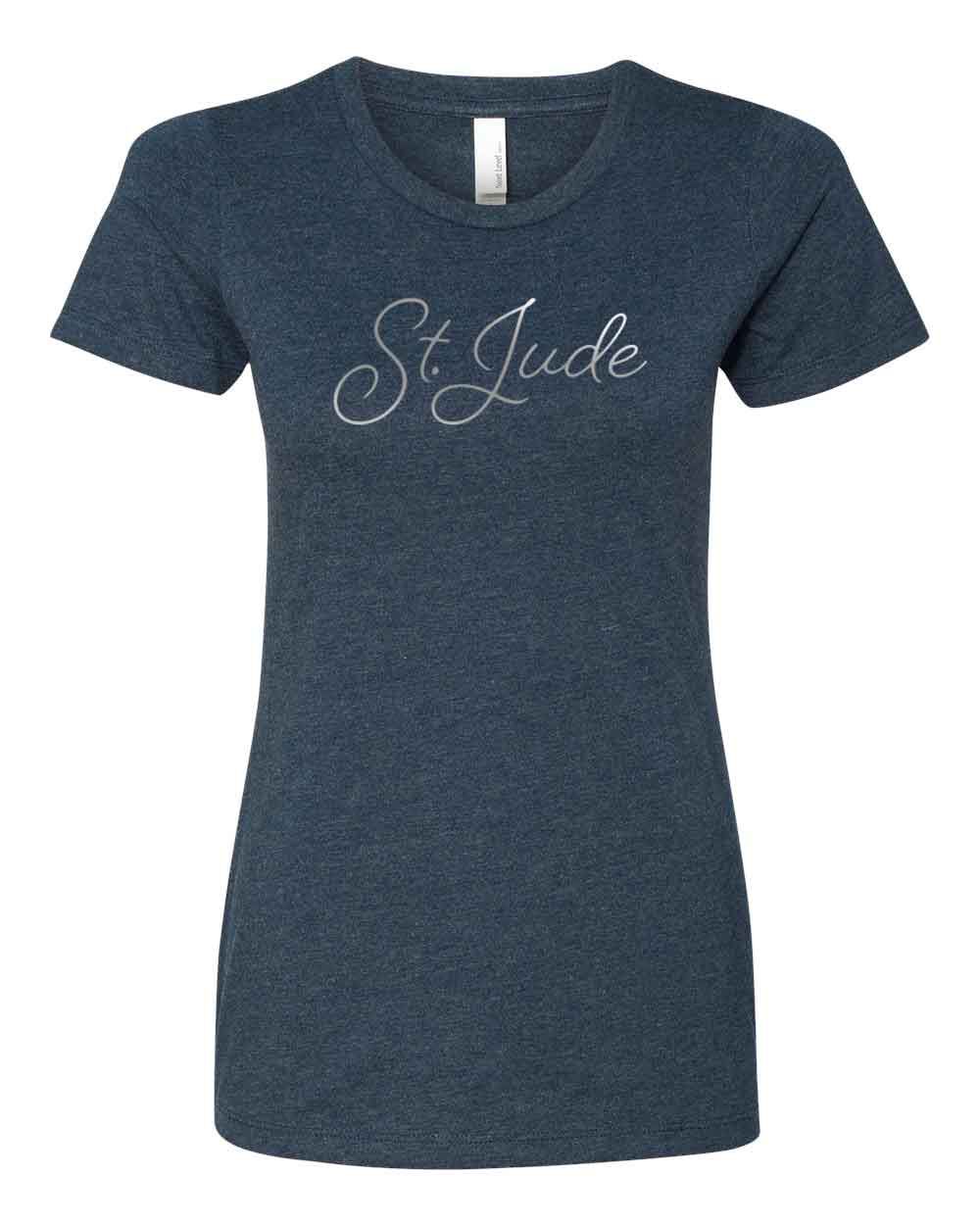 Ladies Script St. Jude Soft Tee